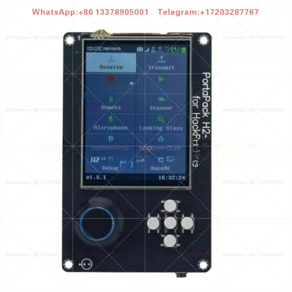 HackRF one portapack H2 radio transceiver receiver SDR software development kit