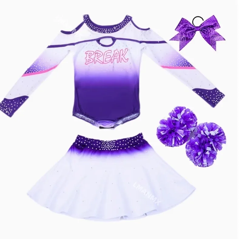 

Children's Cheerleading Performance Costume Competition Sports Meeting Dance Performance Costume