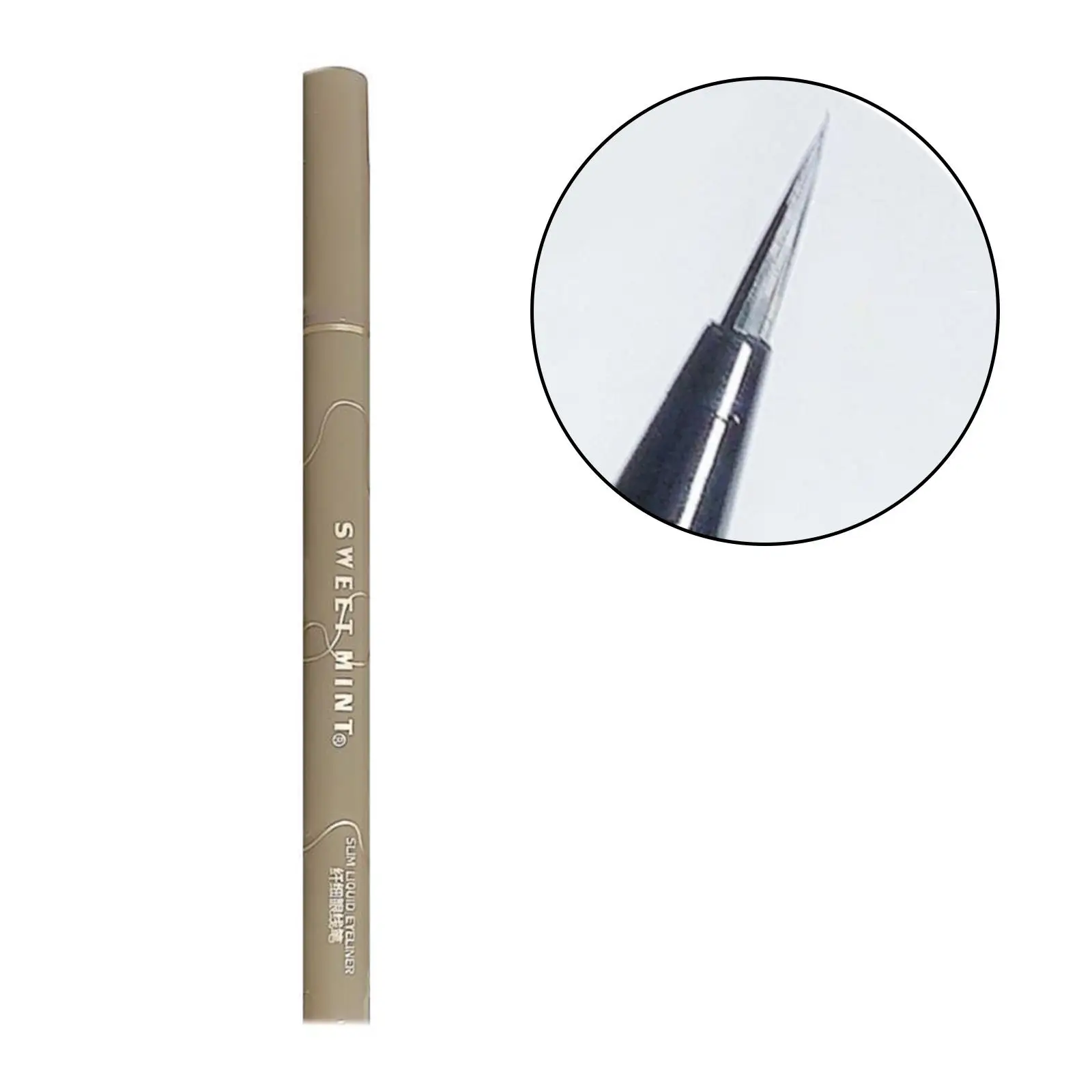Long Lasting Waterproof Eyeliner Pen Soft Fine Tip Eye Liner Makeup Tool for Beginners and Artists
