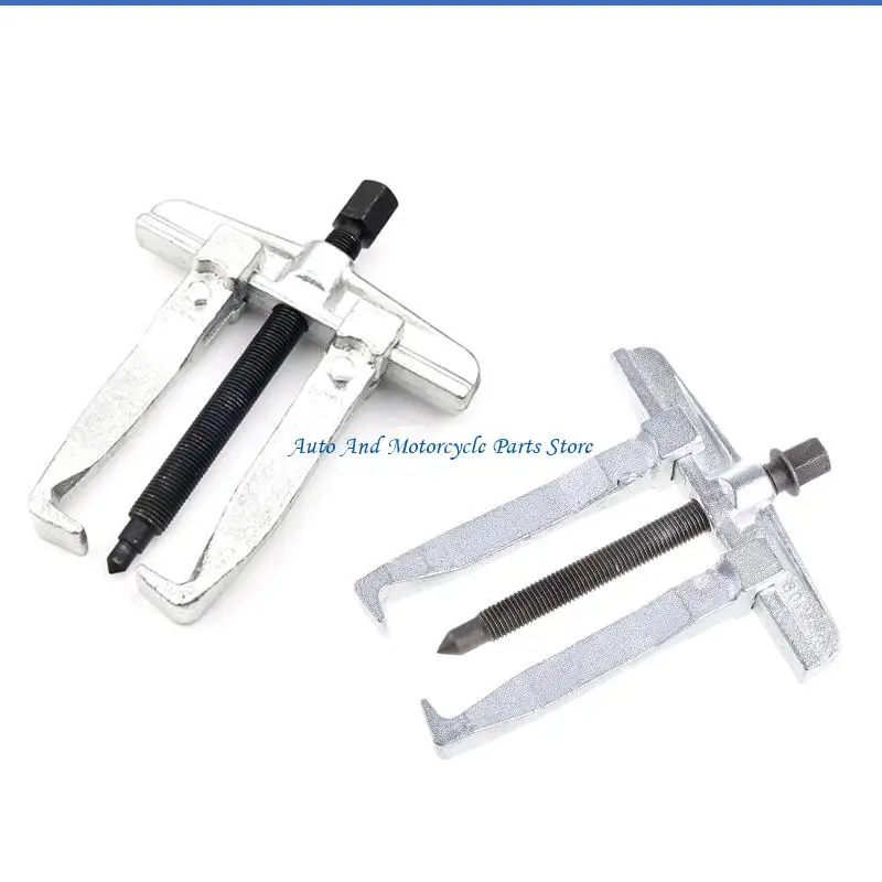 

P9FD Motorcycle Car Auto 2 Jaw Gear Puller Removal Tool for Gears Pulleys Bearings Flywheels Thickened Claw for Head Adjustab