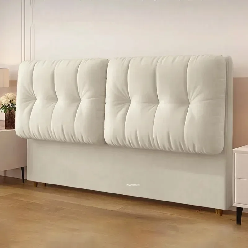 Tech Cloth Headboards for Bed Headboards Backrest Solid Wood Soft Package Luxury Household Bed Headboards for Hotel