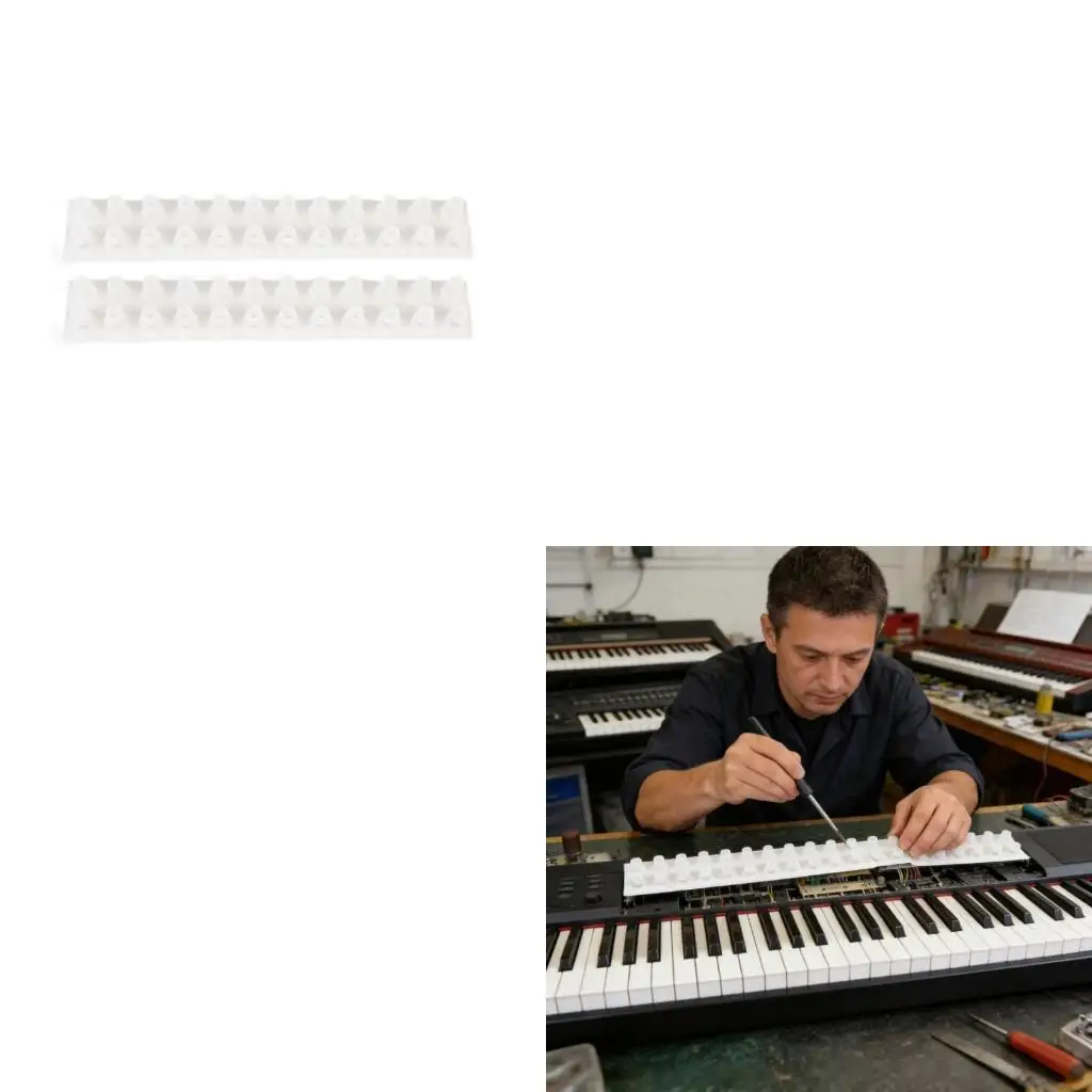 Q39E Contact Rubber Pads Conductive Keypad Strips for MD100/MD600/MD700/MD200