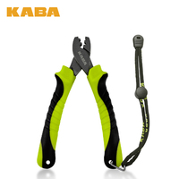 KABA Fishing Crimping Krimping Tool Hand Crimper Tools Fishing Plier for Single-Barrel Sleeves Fishing Gear Tackle Crimp Sleeves