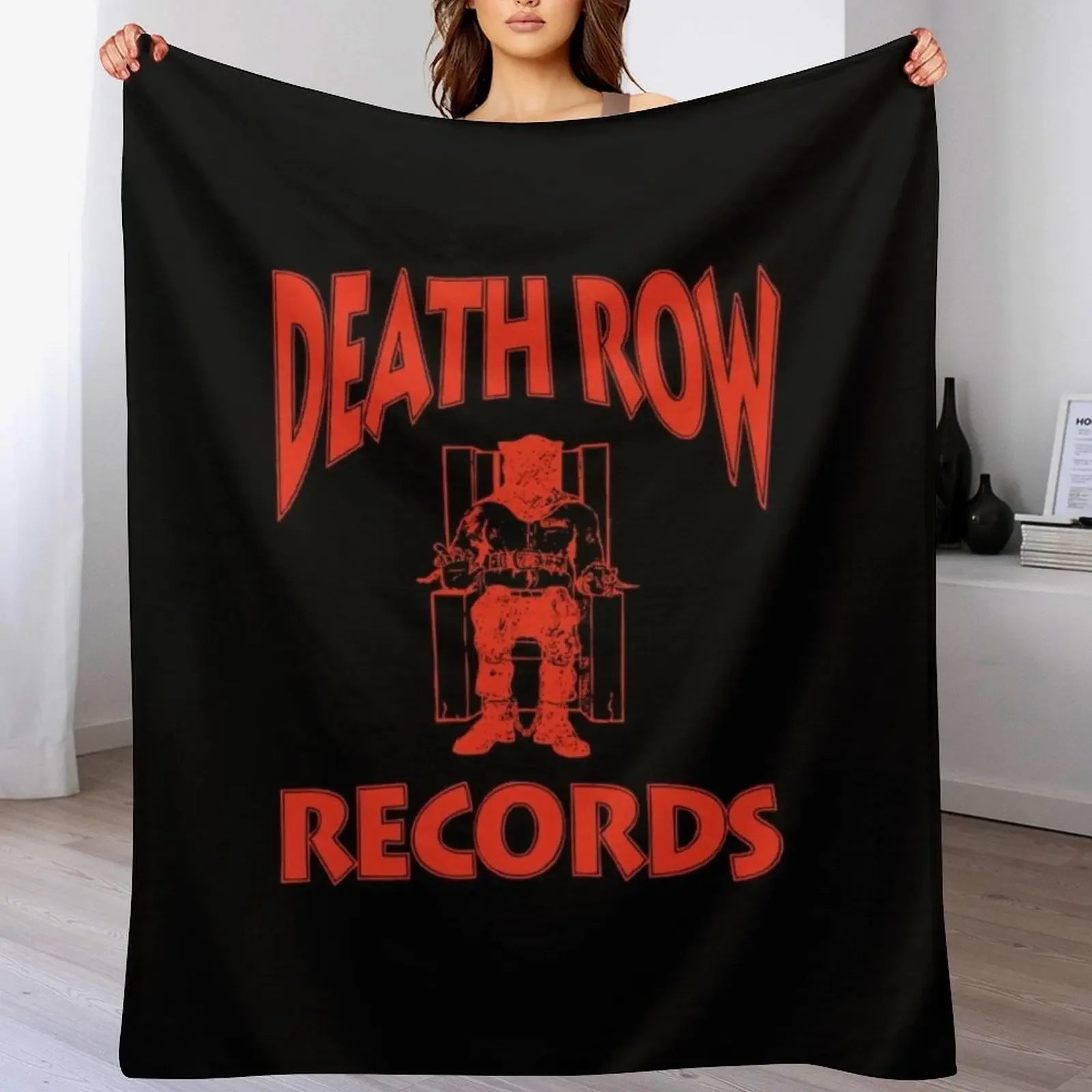 

Death Row Records - Red Version Throw Blanket Comforter Blankets For Bed Blankets Sofas Of Decoration Giant Sofa Blankets