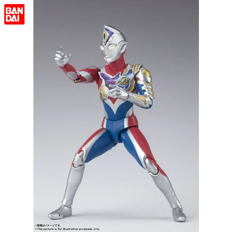 

In Stock Bandai SHF Ultraman Decker Flash Type Decker Action Figure Toy Doll Gift Collectible in Stock