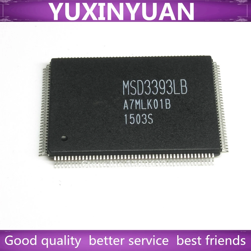 2PCS/LOT   MSD3393LB  3393  LQFP156 YUXINYUAN IC CHIP