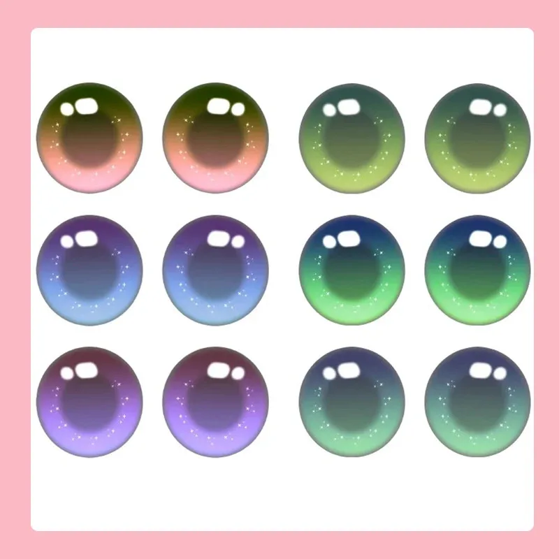 

5cm 8cm Kig Animal Eyes Printing Dust Net Customized Different Eyes Material Printing Glasses Lenses Glasses anime cosplay anime