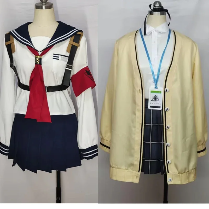 FC6Anime Blue Archive Niko kurumi Sailor Suit Cosplay Izayoi Nonomi Costume  Halloween Party Dress@FC8！