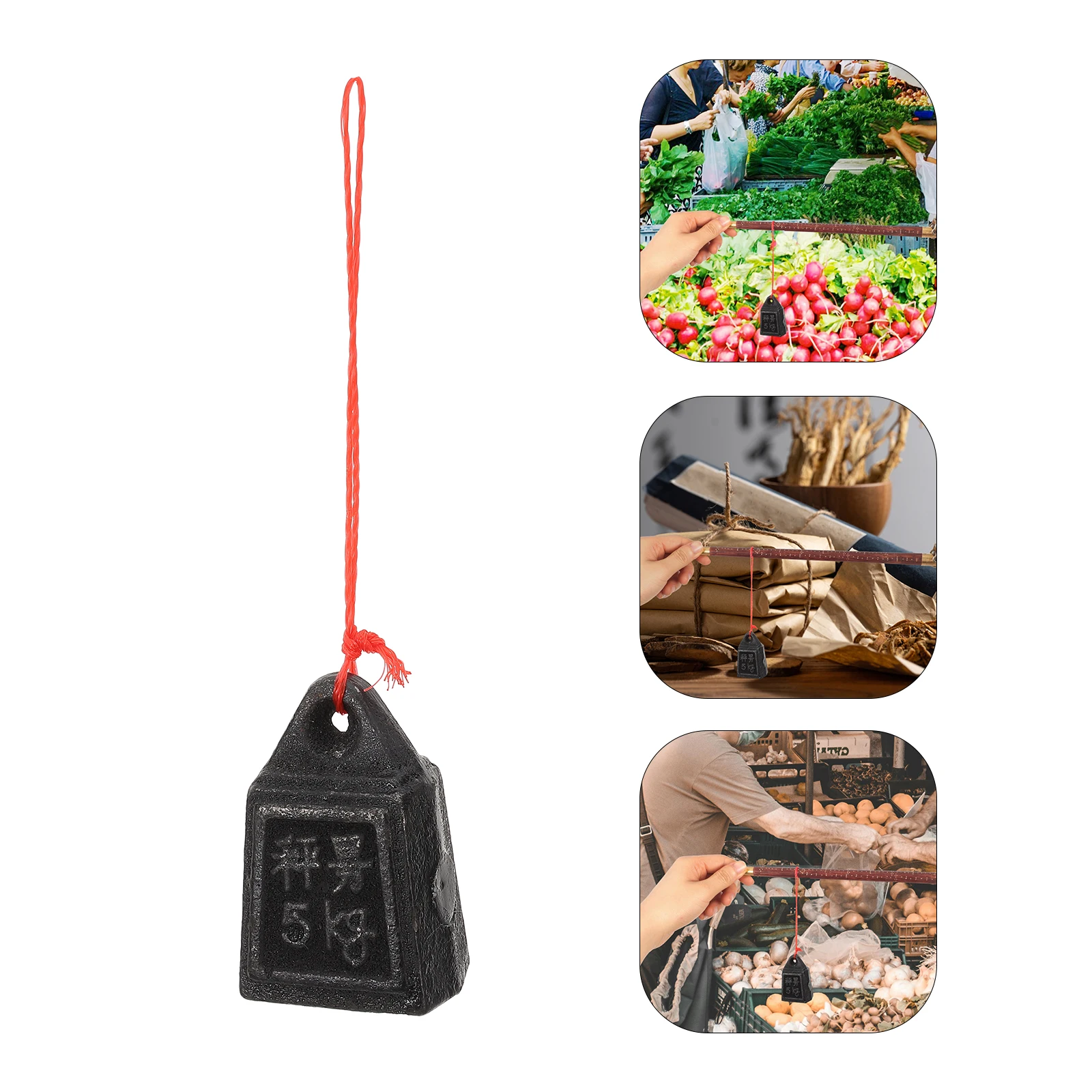 

Metal Mechanical Scale Weight Replacement Portable Retro Small Iron 250G For Hanging Tea Leaf Medicine Measurement