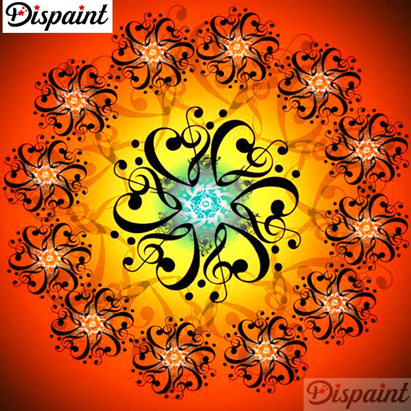 

Dispaint Full Square/Round Drill 5D DIY Diamond Painting "Mandala scenery" Embroidery Cross Stitch 3D Home Decor Gift A10275