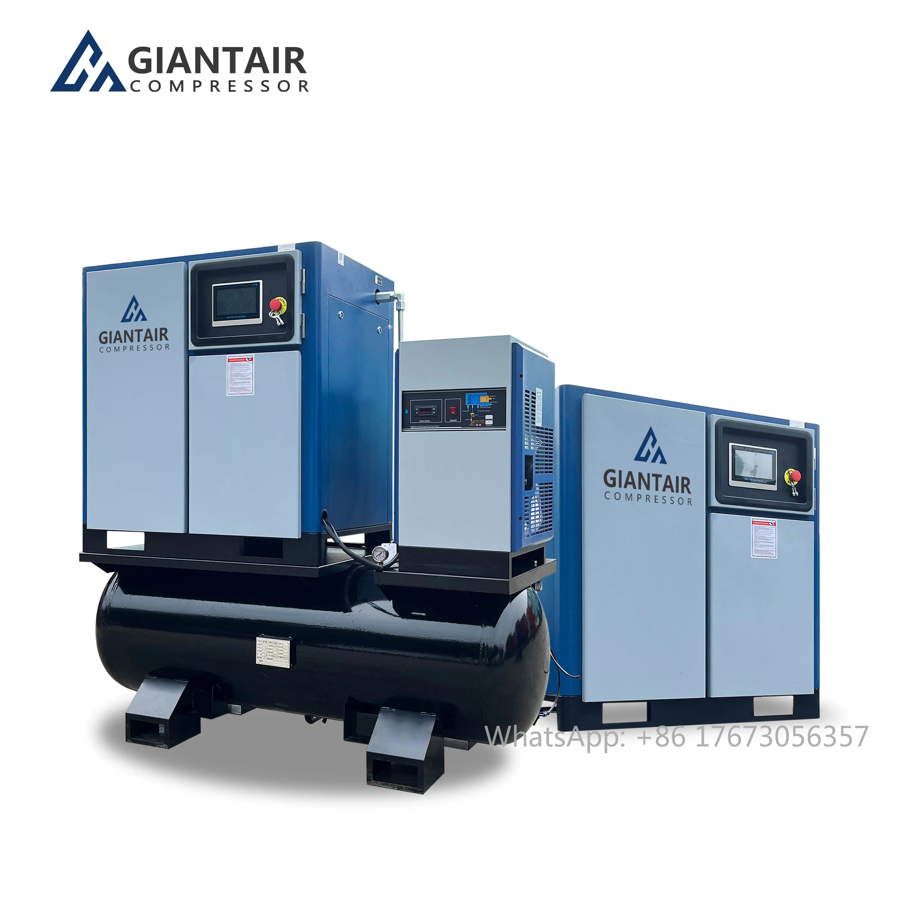 16 Bar Compressor Screw Air Compressor 1 Phase 22kw 37kw Compresor De Aire Air-Compressors For Laser Cutting