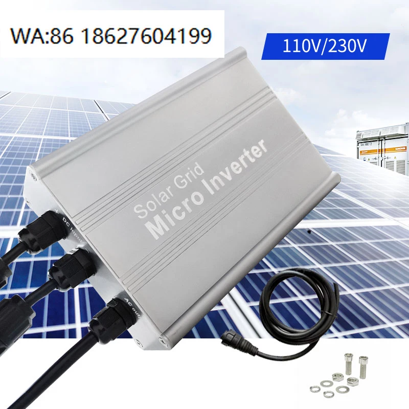 2000W On-Grid Micro Inverter AC Output WiFi Communication MPPT Waterproof Solar Controller