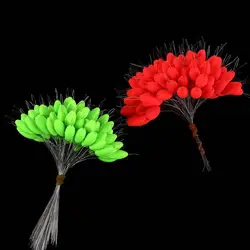 Space Beans Floating Beans Oval Fishing Float Fishing Bobber Bulk Fluorescent Streamlined Seven-star Stopper Line Group