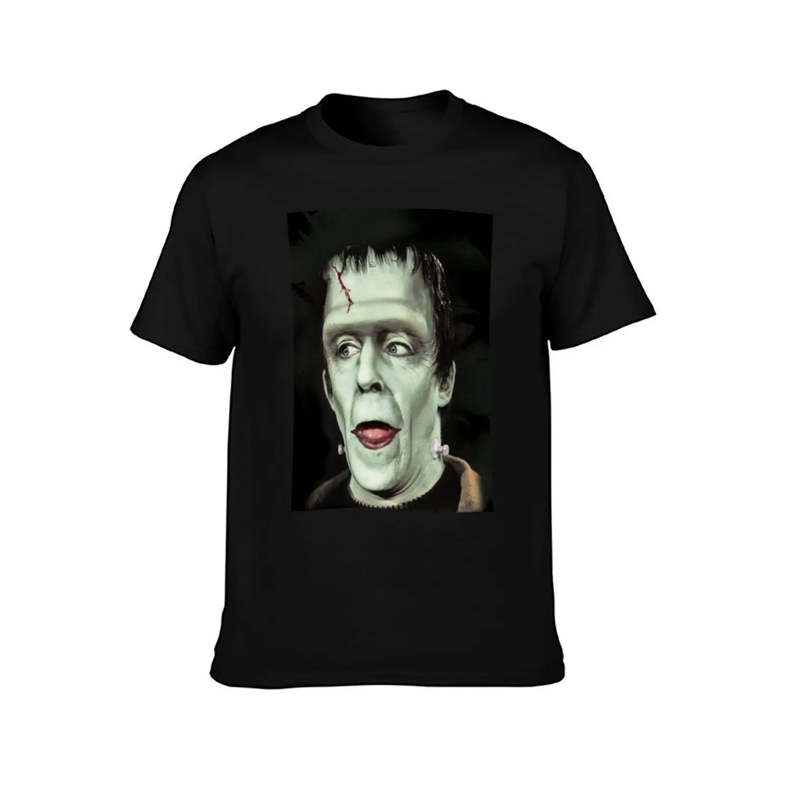 Herman Munster T-Shirt Basic Tee Shirt for Everyday Outfit T-Shirt