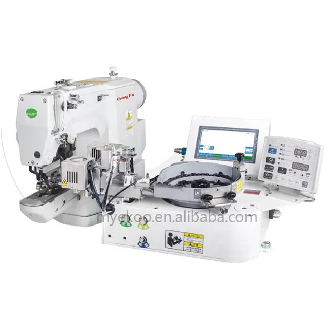 Automatic Transmission Garment Machinery Button Machine Two-Four-Hole Round Flat Button Sewing Industrial Machine