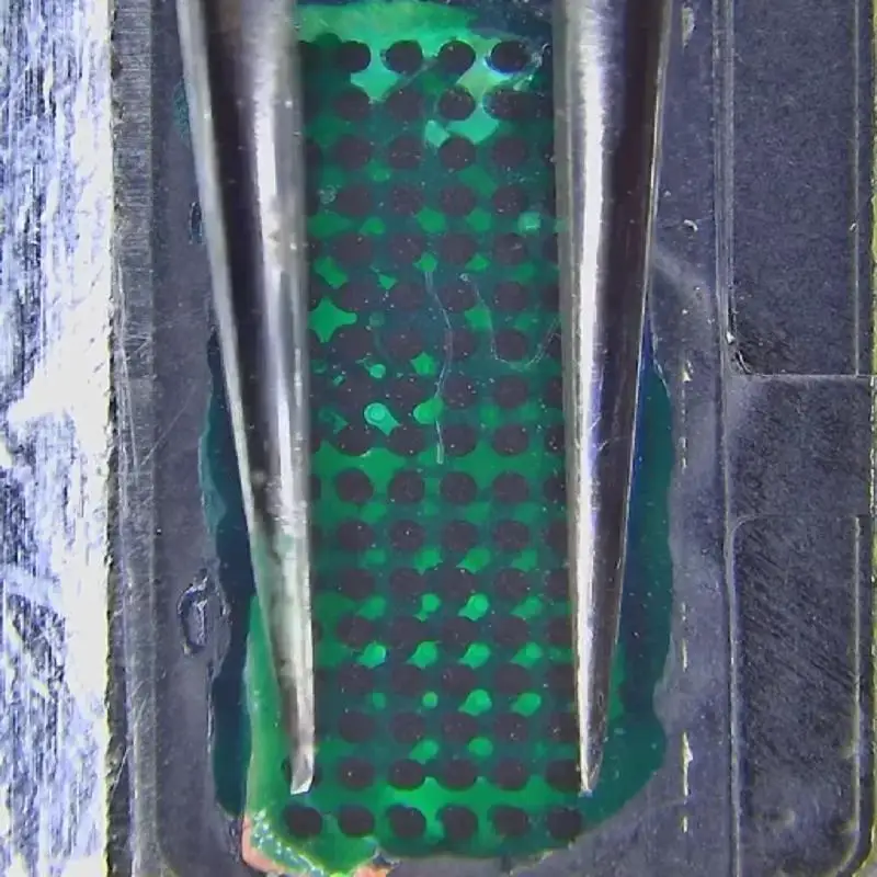 Picture 6: F-IPLCD Green Oil BGA Reballing Stencil Premium 6 in 1 for Phone Series Accurate CPU Motherboard Repair Electronics Workshop