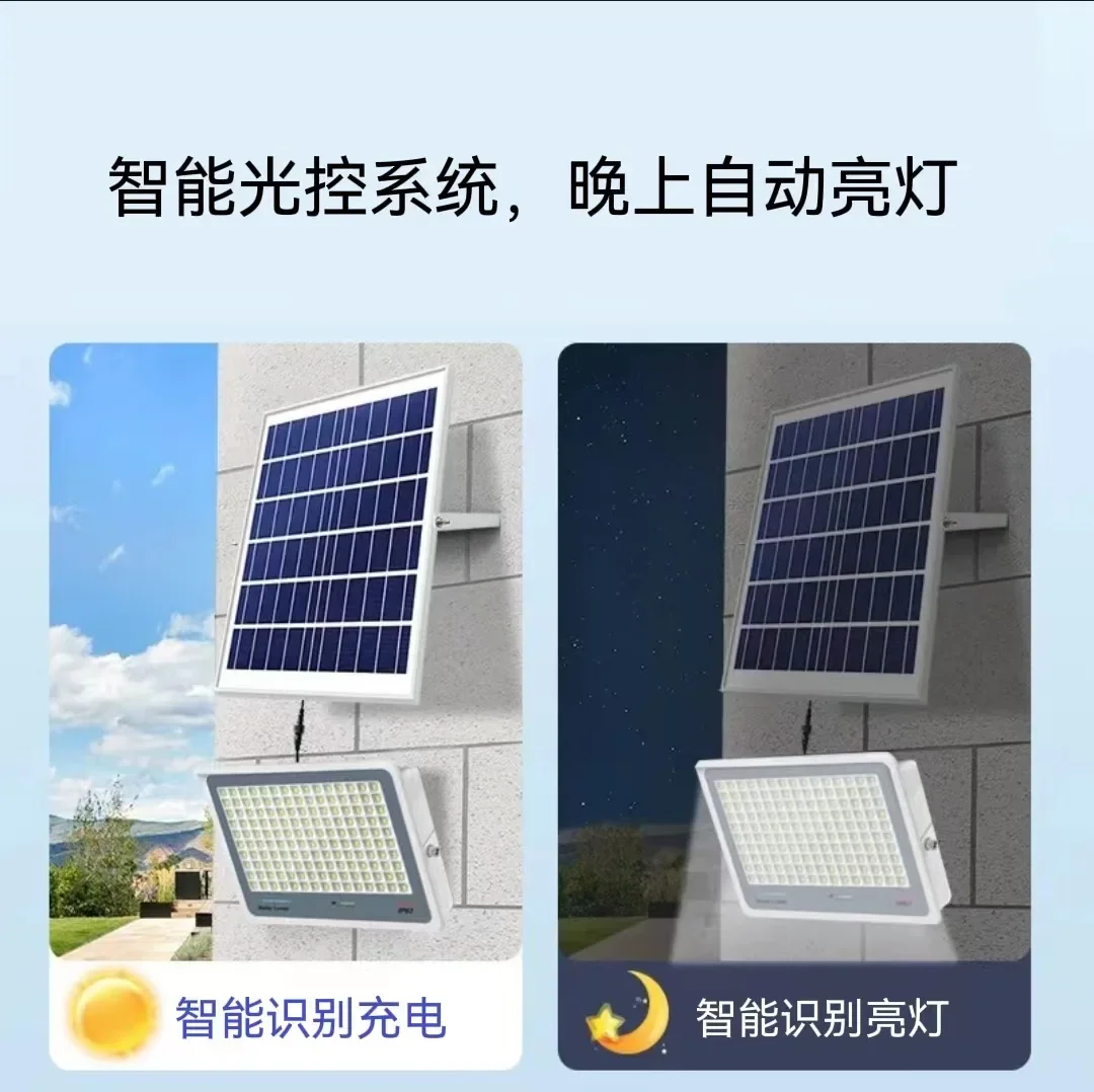 50/100/200W LED Solar Spotlight Waterproof Solar Led Light Outdoor Lamp with Remote Control Flood Light Solar Street Light