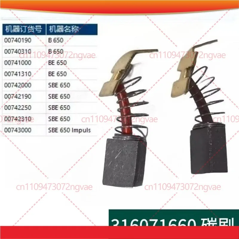 

2Set For metabo316071660 Carbon Brush BE650 Hand Drill Power Tool Accessories