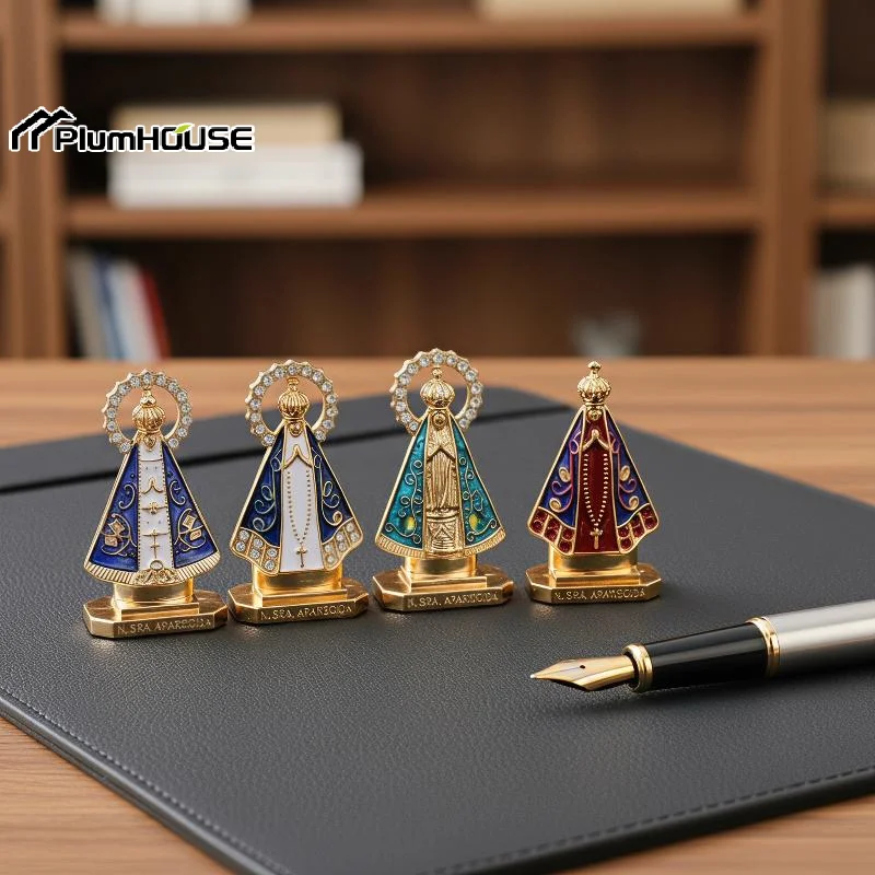Alloy Prayer For The Cross Figurines Room Decoration Bedroom Accessories Household Home Decor