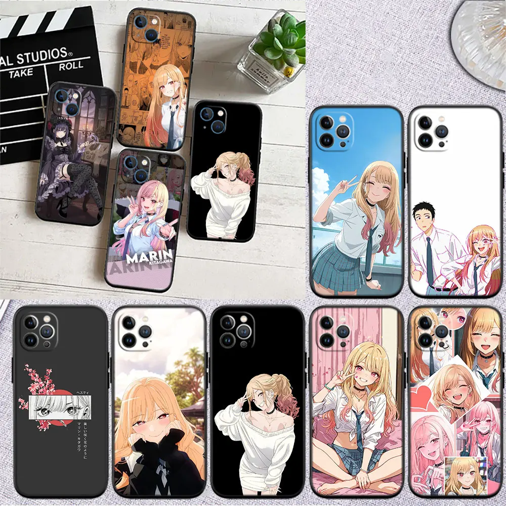 VY64 Marin Kitagawa Soft Shell Phone Case for OPPO A3 Pro A72 A74 A76 A77 A77S A78 A79 A94 A95 A18 A40M A58