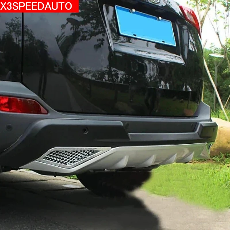 1PCS High Quality Rear Bumper Protector Guard ABS Plastic For Toyota Rav4 RAV 4  2013-2015 XA40