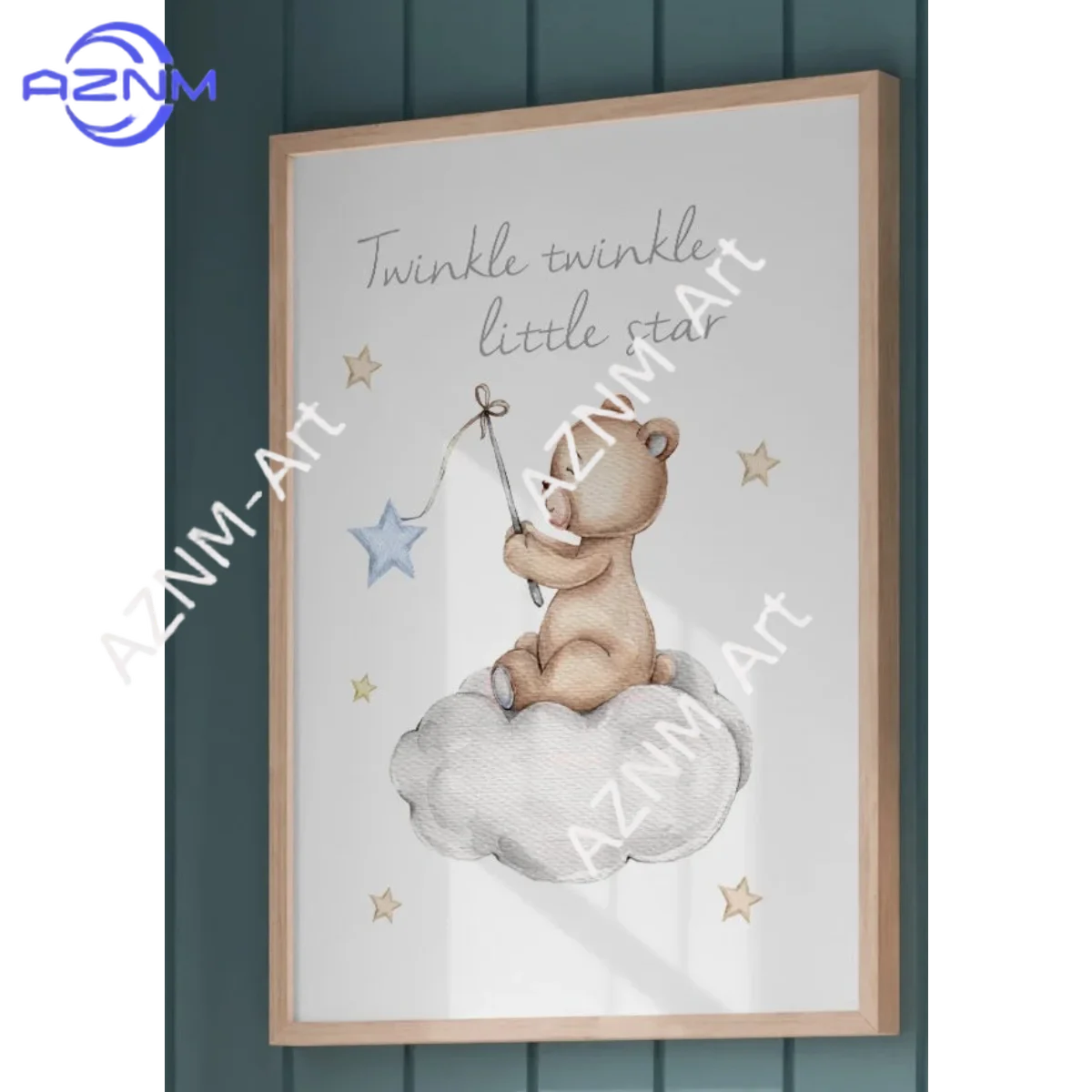 Набор из 3-х принтов для детск – обзор и цена Baby Nursery Gender Neutral