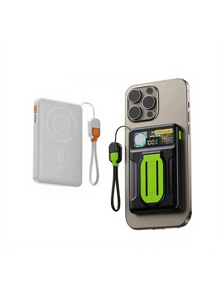 20000 mAh Magsafe Power Bank mit Lüfter Magnetische Drahtlose 22,5 W Schnelle Ladegerät Powerbank Für iPhone 16 Xiaomi Samsung Huawei