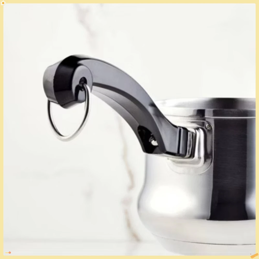 Aquecedor de manteiga de aço inoxidável 0,625QT, pote de derretimento antiaderente para controle preciso de temperatura, cozimento e fabricação de molho