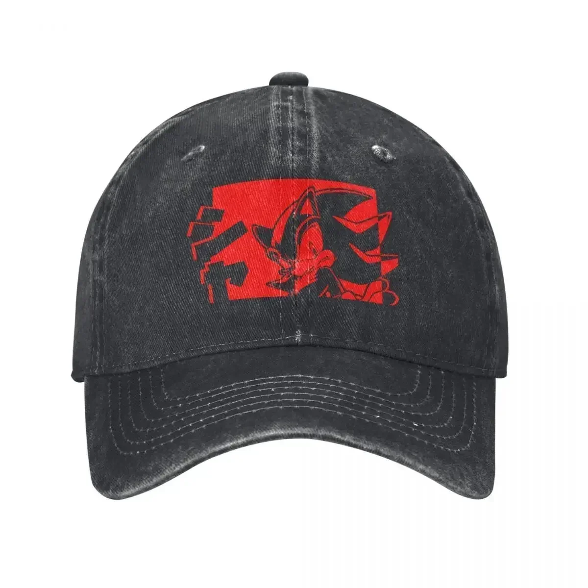 Japanese Shadow The Hedgehog Baseball Cap Golf Wear Rave Designer Cap Dropshipping For Man Women's