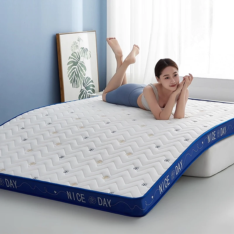 

Латексный матрас из пены с эффектом памяти, напольный коврик, складной коврик с медленным отскоком, татами, покрывала, утолщенные, теплые, 4/7 см, King Twin Queen, полный размер