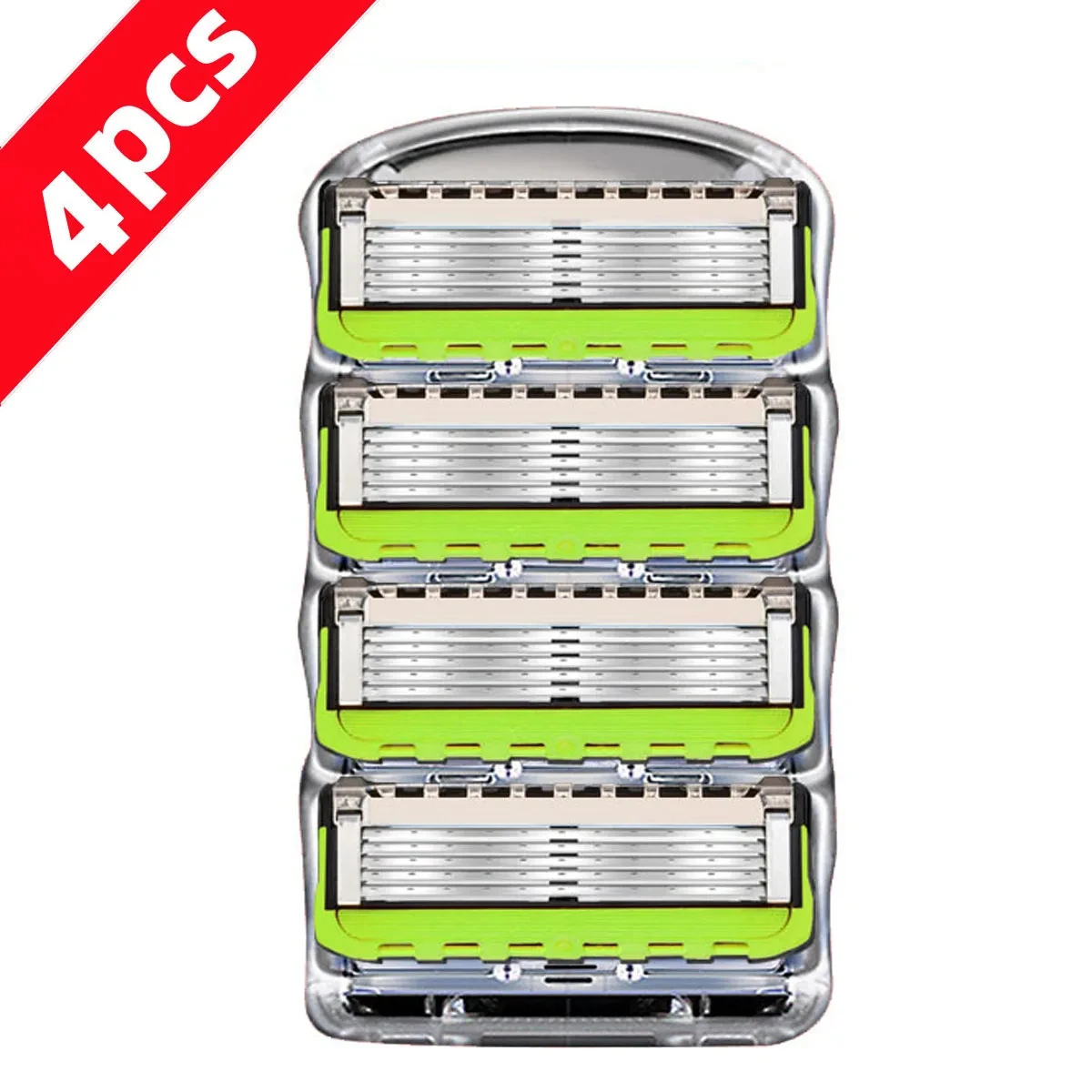 4-32 szt. Ostrze ze stali nierdzewnej ostre 5-warstwowe maszynka do golenia bezpieczeństwa do ręcznej maszynki do golenia Fusion wymiana ostrzy wkłady ostrza