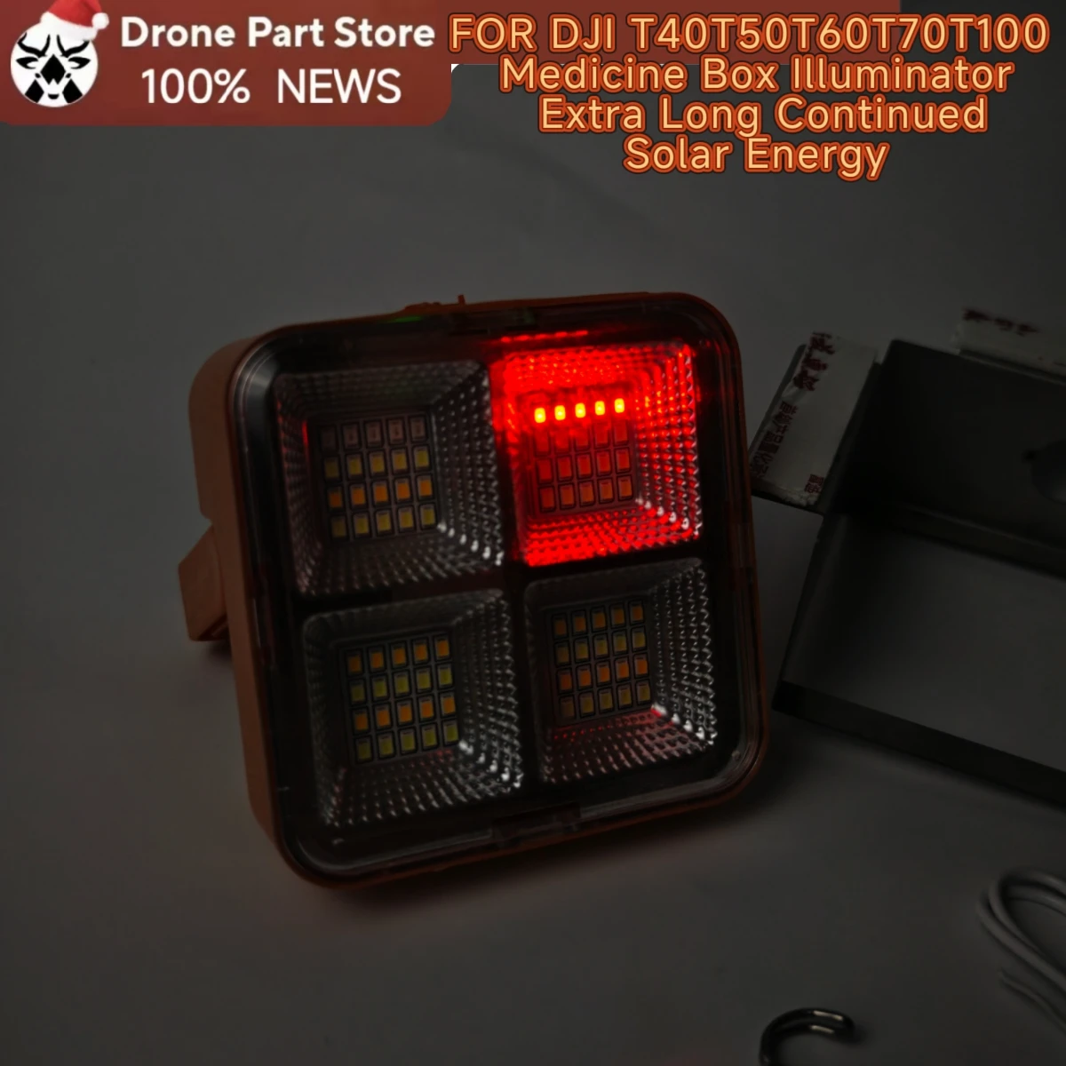 Luce LED T50 per Serbatoio DJI - Drone Battery Case recensione e prezzo