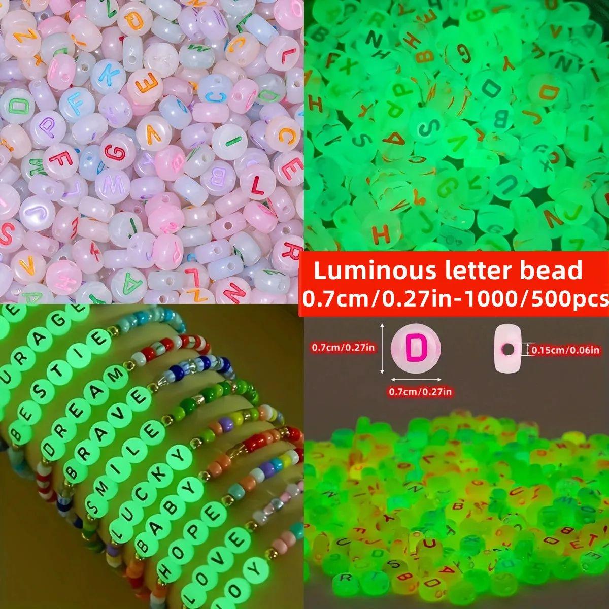 1000/500Pcs 4*7 Mm …