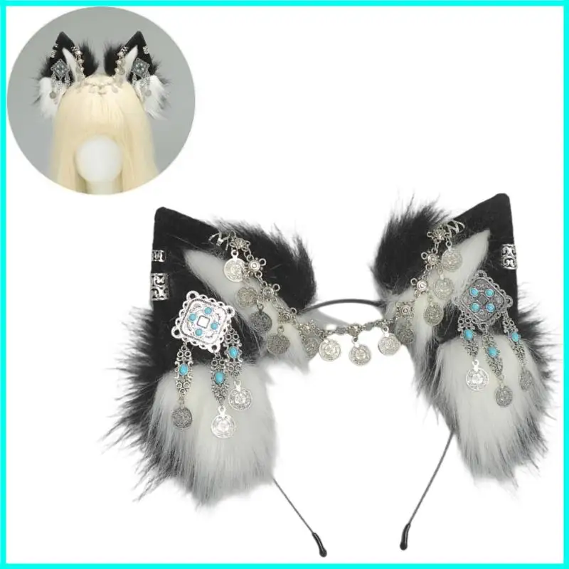 

Premium Furry Cosplay Wolf Wolf Hear -Dear Costume Siremes Partices