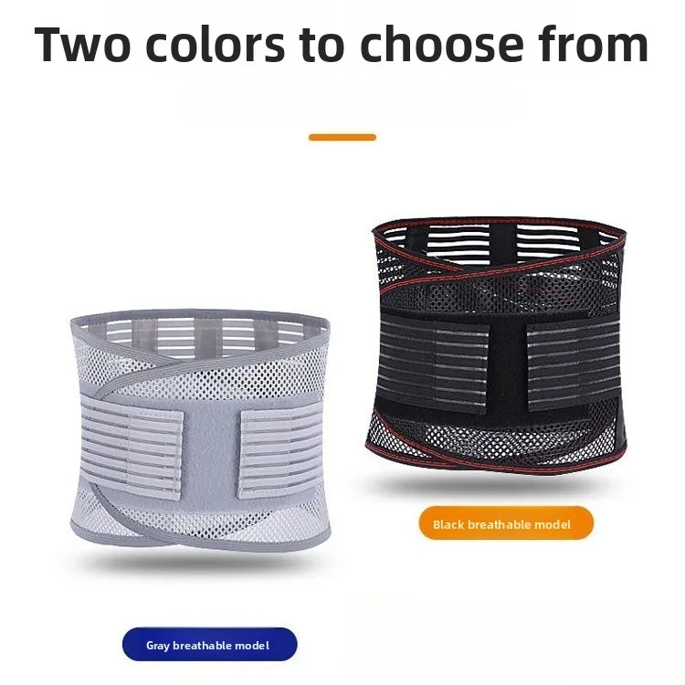  حزام دعم قطني من الدرجة الاحترافية - دعامة خصر مسامية لصالة الألعاب الرياضية/العمل (للجنسين، مناسب لجميع المواسم، مصحح وضعية قابل للتعديل) #6
