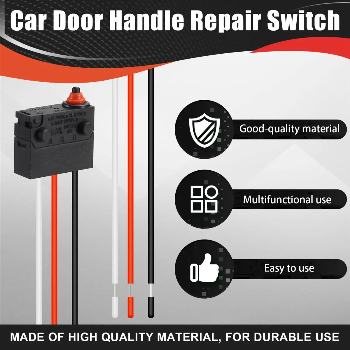 

Car Door Handle Repair Switch Wiring for Ford Lincoln Continental New Arrivals