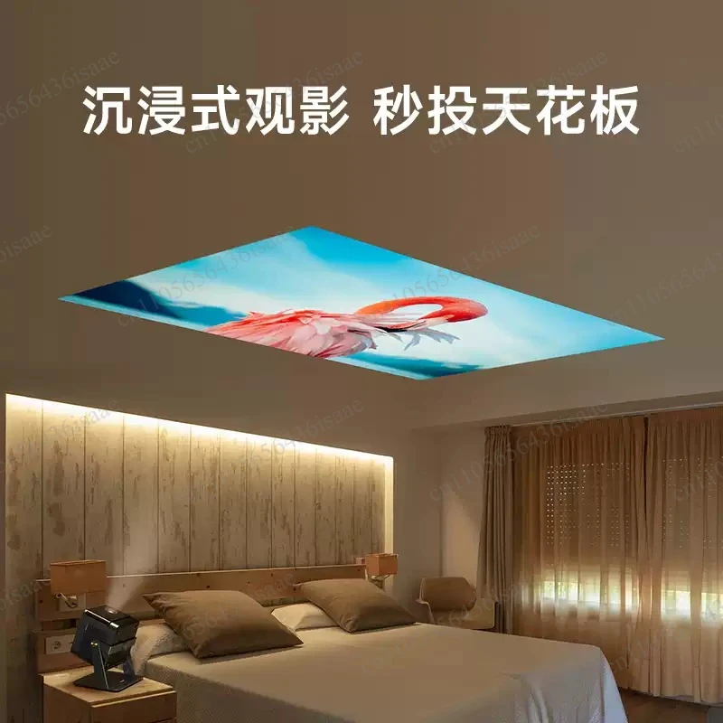 X5S Pro Smart Laser Projector for Home Theater, 4K UHD 3D Support, High Brightness, Wireless Screen Casting