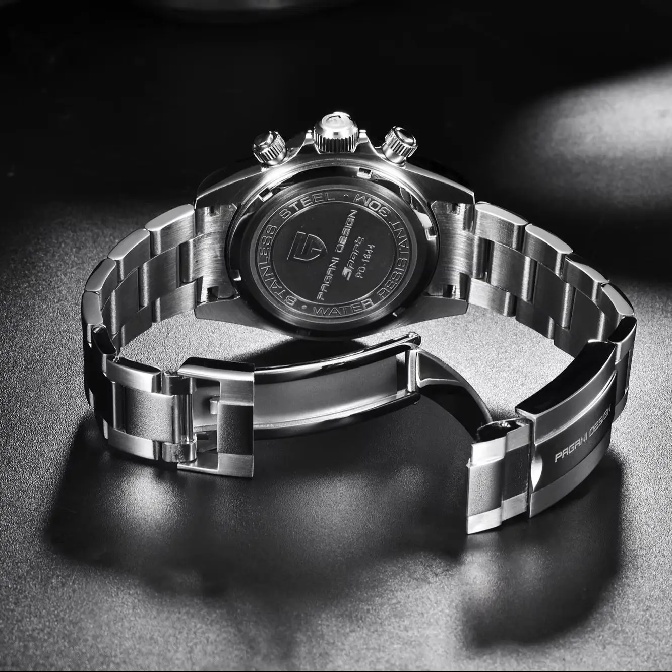PAGANI DESIGN New Panda Dial Men's Watches top brand Luxury Quartz Wrist Watch Men 2026 Sports Watch Men Chronograph Japan VK63 view 6