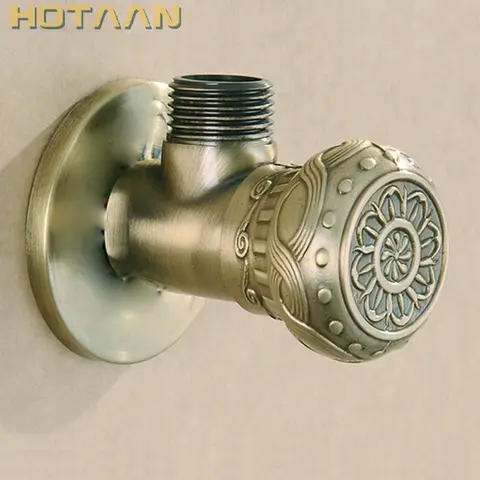 골동품 황동 삼각 밸브, 욕실 액세서리, 황동 앵글 밸브, YT-5168 1/2*1/2