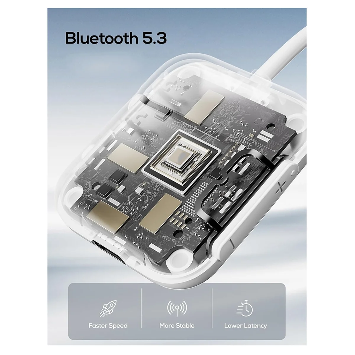 2025+Bluetooth Wireless Audio Sender Empfänger, Bluetooth-Adapter für alle 3,5-mm-Buchsen