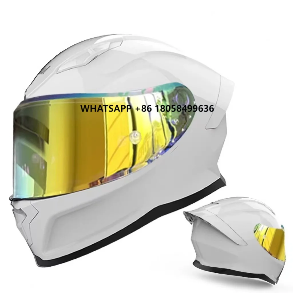 

Multiple Collocation Stylish Youth Personality Tail Wing Safety Riding Motorcycle Accessories Helmet Glass Fiber Helmet