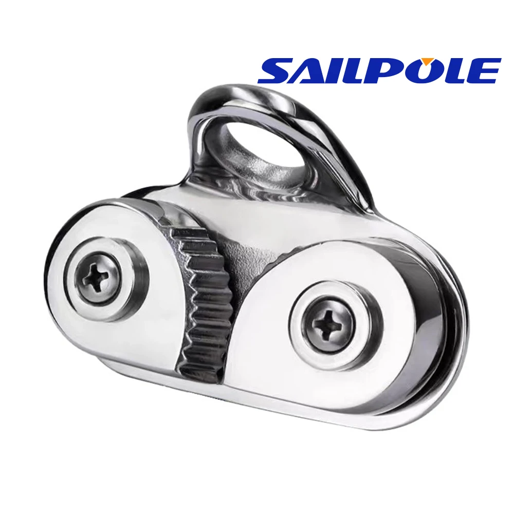 

Кулачковая планка из нержавеющей стали Fairlead, морская парусная лодка, каяк, каноэ, шлюпка, веревка от 2 до 8 мм, от 10 до 16 мм