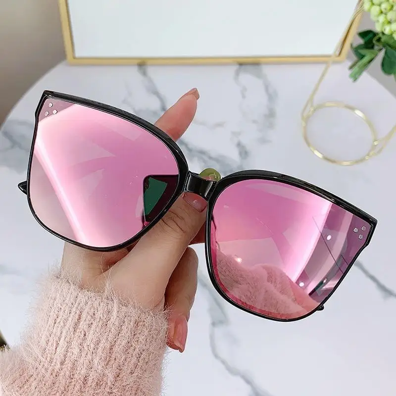 New Polarized Unisex Rectangle Vintage Sunglasses Fashion Design Retro Sun Glasses Female Fold Cat Eye Eyeglass UV400 Goggles