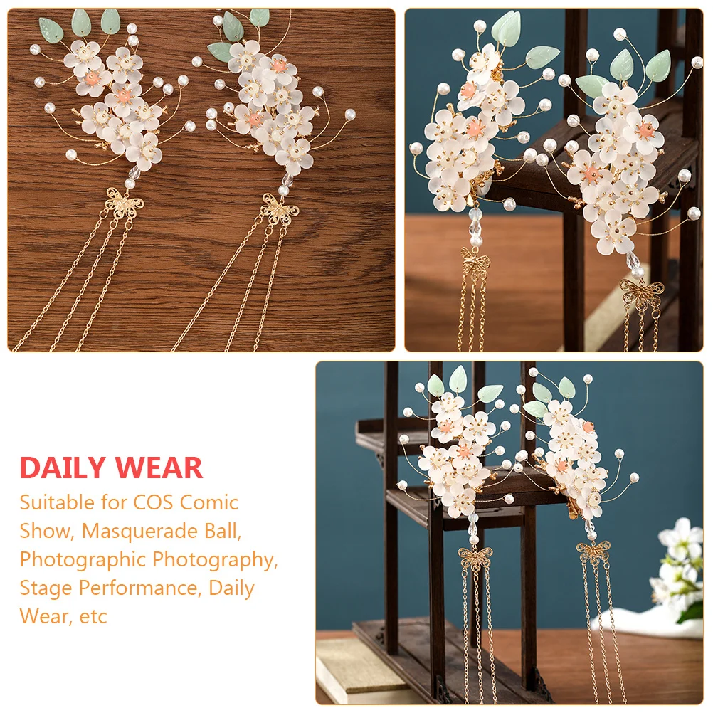

Retro Hairpins Elegant Plastic Women Hair Clip Beautiful Headdress Hanfu Accessories Daily Life Party Decorations