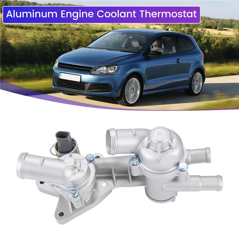 

A20K-1 PCS 03C121111AM Автомобильный термостат охлаждающей жидкости двигателя, контроллер улучшенного алюминиевого сплава, автомобильные принадлежности для VW Polo Bora Sag