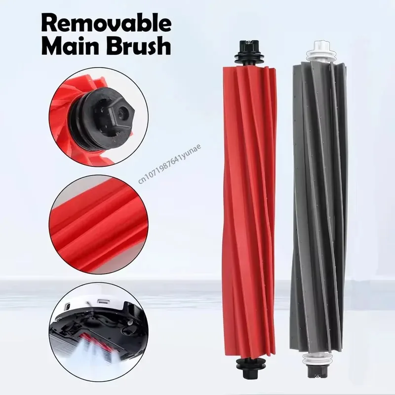 Escova principal para roborock s8 + s8 pro ultra g20 s8 plus q5 pro + q8 max + acessórios escova de rolo