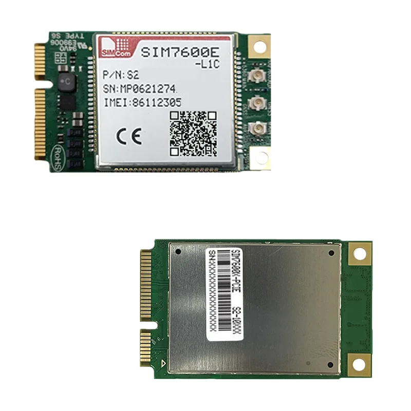 Módulo SIMCOM CAT4 LTE, SIM7600E-L1C, PCIE