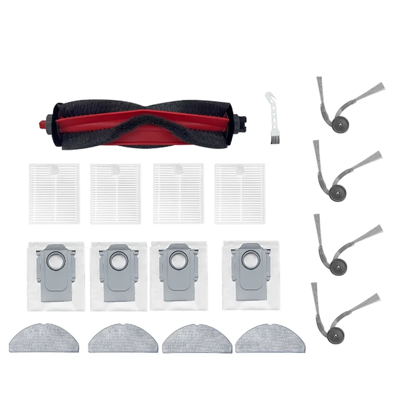 

ABBZ-для Roborock Q7 TF/Q7 TF + аксессуары для подметальных машин, основная боковая щетка, фильтр для швабры, мешки для пыли