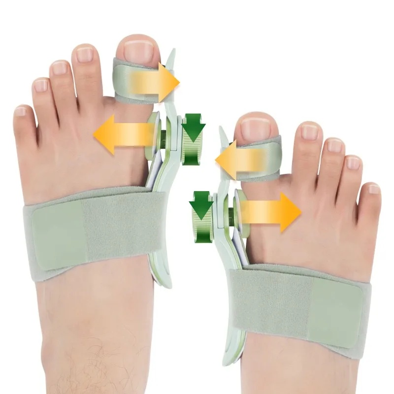 

Adjustable Toe Fixation Valgus Separation Orthotics