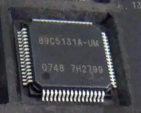 100% NEW Free shipping 89C5131A-UM AT89C5131A-UM QFP64 89C5131A-RDTUM